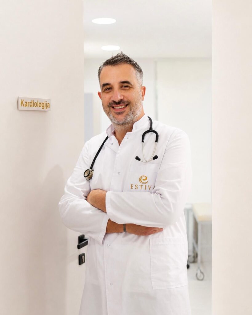 Dr. Faruk Čustović, specijalista interne medicine i subspecijalista kardiologije